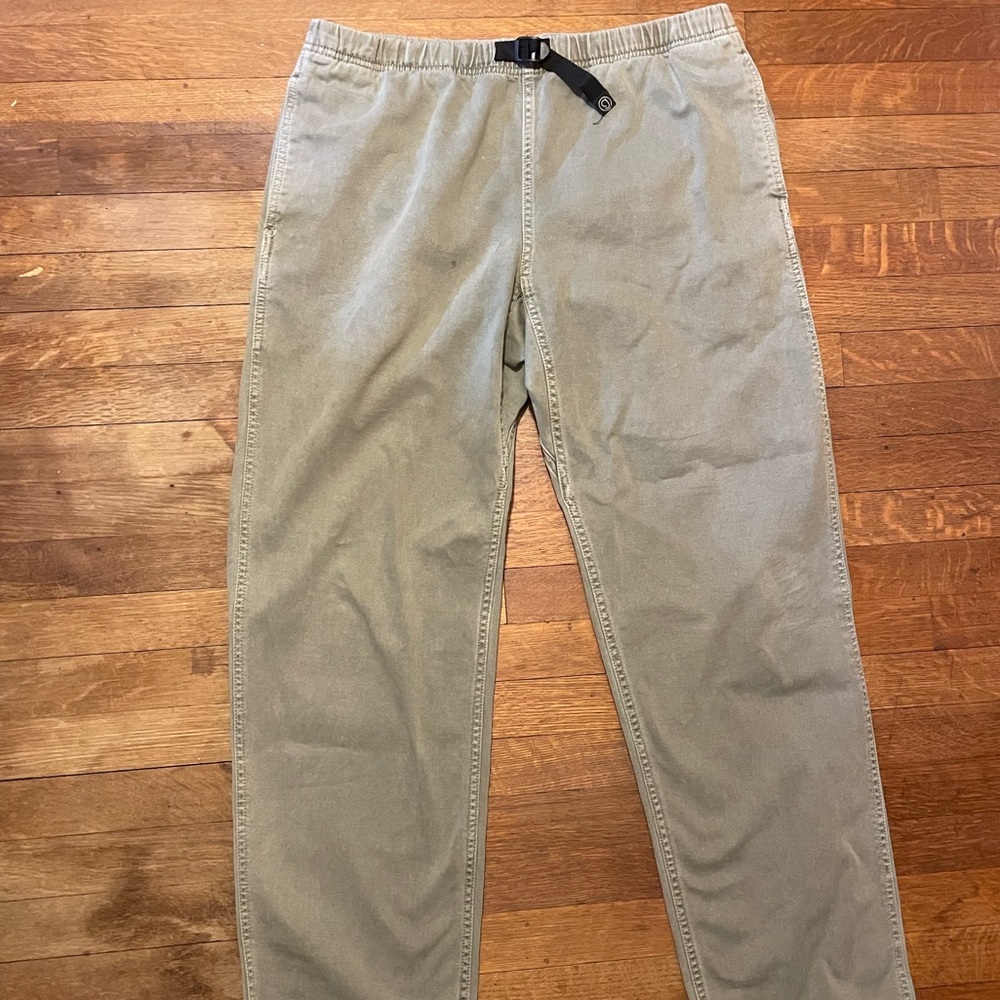 Gramicci men’s large hiking pants with adjustable belt